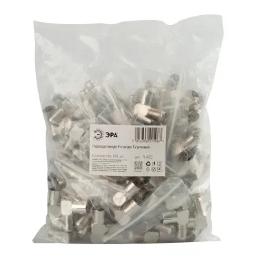 Переходник R-A03 гнездо F-гнездо TV угловой