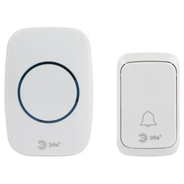 Звонок дверной C89 беспроводной, от сети, белый, 36 мелодий