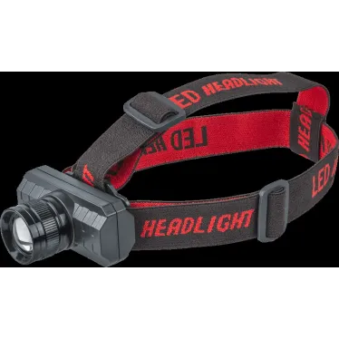 Фонарь светодиодный NPT-H28-ACCU налобный 1Cree XPE 3Вт li-ion 1,2Ач 3режима с ировкой