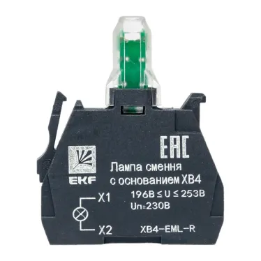 Лампа сменная c основанием XB4 красная 230В PROxima