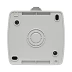 Выключатель Мурманск 1-клавишный 10А IP54 серый