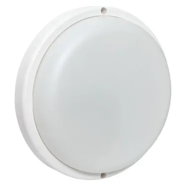 Светильник светодиодный ДПО-18Вт 1440 лм 4000K IP65 ЖКХ круг с оптико-акустическим датчиком движения Luma EKF