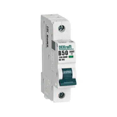 Выключатель автоматический 1P кривая B 63A 10кА ВА-105