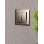 Валенсия лицевая панель выключателя 2-кл. проходного 10А кашемир