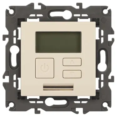 Терморегулятор универс.230В-Imax16А, Эра Elegance, сл.кость, 14-4111-02