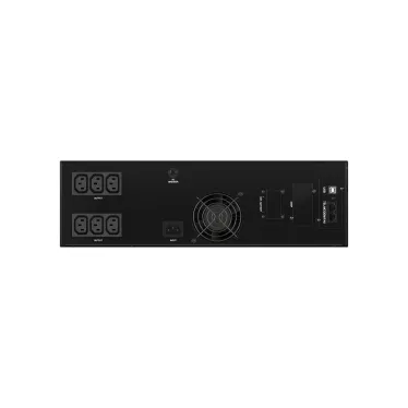 Источник бесперебойного питания line-interactive, Info Rackmount Pro, 2000 ВА/1600 Вт,1/1, USB, RJ45, 6xIEC C13, Rack 3U, SNMP/AS400 slot, 3x9Aч