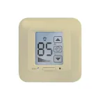 USW-001-LCD-DM-40/500W-TM-M-BG Выключатель с диммером и таймером выключения, сенсор, блистер, бежевый | 04029 | Uniel