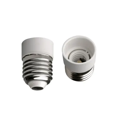 LH27-14L Переходник с цоколя Е27 на Е14 материал корпуса PBT | 06471 | Uniel