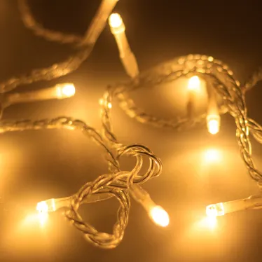 Светодиодная гирлянда ARD-STRING-HOME-5000-CLEAR-50LED-STD WARM (230V, 3.5W) | 025749 | Arlight