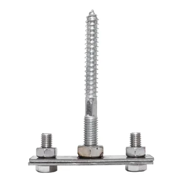 Держатель фасадный для полосы 50 мм, L-100mm Ni EKF PROxima |  lp-31508-ni |  EKF