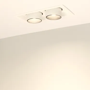 Светильник LTD-PULL-S110x210-2x10W Warm3000 (WH, 24 deg, 230V) (Arlight, IP20 Металл, 5 лет) | 031362 | Arlight