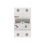 Автоматический выключатель ВА 47-125 2P 50А (C) 15кА PROXIMA  | mcb47125-2-50C | EKF