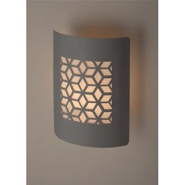 Декоративная подсветка WL24 E27 MAX40W IP44 хром/белый | Б0034623 | ЭРА