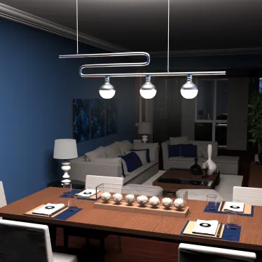 Лампа светодиодная LED Filament G125-DC Mirror-Milky E27 9W 890lm 4000K 125*178mm 1/10 | 1014802209 | Gauss