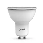 Лампа светодиодная LED 5W MR16 GU10-dim 3000K диммир. | 101506105-D | Gauss