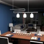 Лампа светодиодная Filament V140 9W 890lm 4100К Е27 milky LED 1/6 | 1015802209 | Gauss