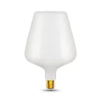 Лампа светодиодная Filament V160 9W 890lm 4100К Е27 milky LED 1/6 | 1016802209 | Gauss