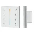Панель Sens SMART-P38-MIX White (230V, 4 зоны, 2.4G) | 027118 | Arlight