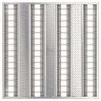 Светильник светодиодный ДВО PTF/R UNI LED 595 EM 30Вт 4000К IP20 | 1022000090 | Световые Технологии