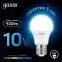 Лампа светодиодная A60 10W 920lm 6500K E27 LED 1/10/50 | 102502310 | Gauss