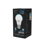 Лампа светодиодная A60 12W 1200lm 6500K E27 LED 1/10/50 | 102502312 | Gauss