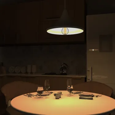 Лампа светодиодная Filament А70 26W 2600lm 2700К Е27 LED 1/10/40 | 102902126 | Gauss