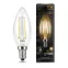 Лампа светодиодная Black LED Filament Свеча E14 11W 720lm 2700К | 103801111 | Gauss