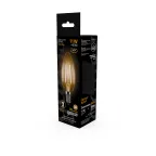 Лампа светодиодная Black LED Filament Свеча E14 11W 720lm 2700К | 103801111 | Gauss