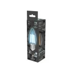 Лампа светодиодная Filament Свеча 7W 580lm 4100К Е27 LED 1/10/50 | 103802207 | Gauss
