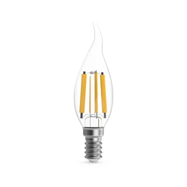 Лампа светодиодная Filament Свеча на ветру 13W 1150lm 4100К Е14 LED 1/10/50 | 104801213 | Gauss