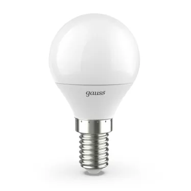Лампа светодиодная LED 6,5Вт E14 220В 2700К шар | 105101107 | Gauss