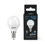 Лампа светодиодная Шар 9.5W 950lm 6500K E14 LED 1/10/100 | 105101310 | Gauss