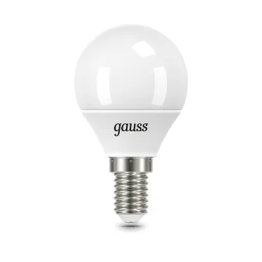 Лампа светодиодная Шар 9.5W 950lm 6500K E14 LED 1/10/100 | 105101310 | Gauss