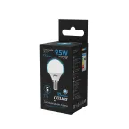 Лампа светодиодная Шар 9.5W 950lm 6500K E14 LED 1/10/100 | 105101310 | Gauss