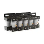 Лампа светодиодная LED 7Вт E27 220В 3000К шар, диммируемая | 105102107-D | Gauss