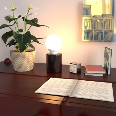 Лампа светодиодная Black LED G125 E27 22W 1780lm 3000K | 105102122 | Gauss