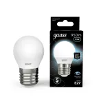 Лампа светодиодная LED Globe E27 9.5W 4100K | 105102210 | Gauss