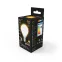 Лампа светодиодная Filament Шар 9W 590lm 3000К Е14 milky LED 1/10/50 | 105201109 | Gauss