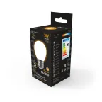 Лампа светодиодная Black LED Filament Шар OPAL E27 5W 420lm 2700K | 105202105 | Gauss