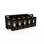 Лампа светодиодная Filament Шар 9W 590lm 3000К Е27 milky диммируемая LED 1/10/50 | 105202109-D | Gauss