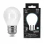 Лампа светодиодная Filament Шар 9W 610lm 4100К Е27 milky LED 1/10/50 | 105202209 | Gauss