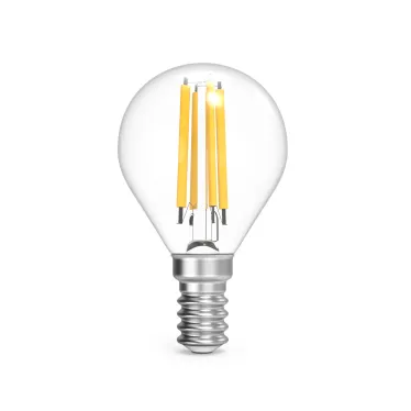 Лампа светодиодная Filament Шар 13W 1150lm 4100К Е14 LED 1/10/50 | 105801213 | Gauss