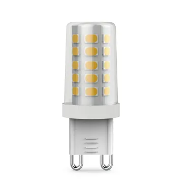 Лампа светодиодная G9 AC185-265V 3,5W 460lm 4100K керамика LED 1/10/200 | 107009205 | Gauss