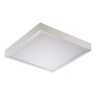 Светильник люминесцентный накладной с БАП TL418 OL EL EM 620x620x85мм без ламп IP20 опал | 10782 | TechnoLux