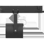 Светильник светодиодный ДВО ARMA/T LED 15 B D45 4000K  IP20 черный | 1102300220 | Световые Технологии