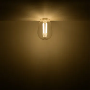 Лампа светодиодная Basic Filament ST45 4,5W 470lm 2700К Е14 LED 1/10/50 | 1141115 | Gauss
