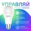 Лампа Светодиодная Smart Home RGBW E27 A60 8.5 Вт 2700-6500K 1/10/100 | 1170112 | Gauss