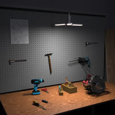 Лампа светодиодная Basic 22W 2100lm 4000K E27 Клевер-3 | 11732222 | Gauss