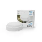 Светильник светодиодный пылевлагозащищенный для ЖКХ UNIVERSAL IP65 D160*53 12W 980lm 6500K круглый c микр сенсором 1/40 | 126411312-S | Gauss