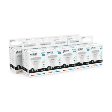 Лампа светодиодная Elementary MR16 11W 850lm 4100K GU10 LED 1/10/100 | 13621 | Gauss